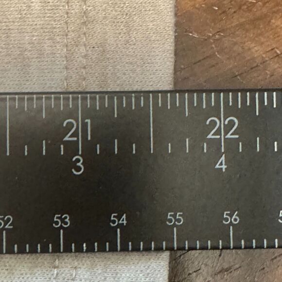 Alfred Dunner Blouse Womens L Tan White Scoop Neck Lace Embellished Long Sleeve - Picture 15 of 15